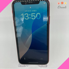 Apple au iPhoneXR 64GB レッド SIMフリー