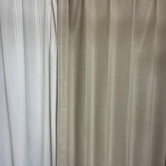 カーテンとレースカーテンセット