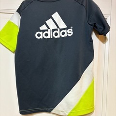 サッカートレーニングシャツJr.用　adidas イエローブラックの画像