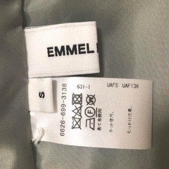 【美品】EMMEL REFINES レース切替 ハイネック タイトワンピースの画像
