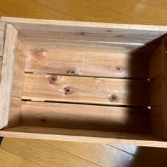 ハンドメイド　木箱　アンティーク風　収納の画像