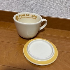 レア 非売品 ミスド食器　ふたつきマグカップ