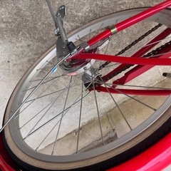 自転車とブロアーの画像