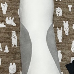 抱き枕 猫 130cm グレー