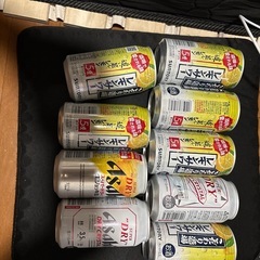 ビール、レモンサワー
