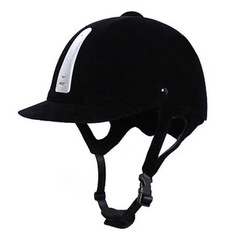 完全新品！乗馬用ヘルメットシルバーエッジ 52-62CM調整可男女兼用子供から成人の画像