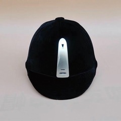 完全新品！乗馬用ヘルメットシルバーエッジ 52-62CM調整可男...