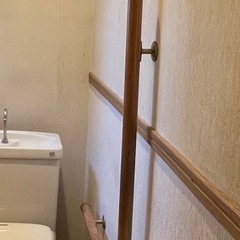L型手すり　トイレ　介護