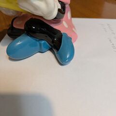 ミッキー、ミニーの置物の画像