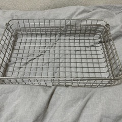 無印ステンレスバスケット