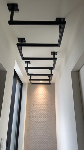 室内用　雲梯　懸垂バー　オーダーメイド