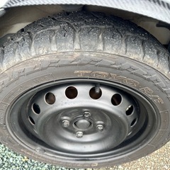 TOYOオープンカントリー　鉄チンホイール4本セットの画像