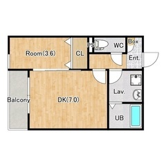 🏢安心の叶えRoom✨『1DK』八千代市大和田✨🎶敷金礼金無料💰...