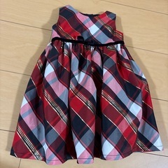 美品✨️🧒チェック柄ドレス👗