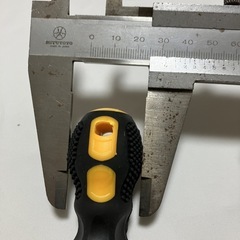 【美品】グリップ付き 短型プラスドライバー トルクレンチ ハンドツール2点セットの画像