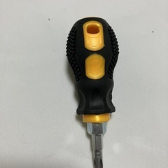 【美品】グリップ付き 短型プラスドライバー トルクレンチ ハンドツール2点セットの画像