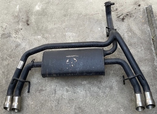 アバルト595 マフラー　レコードモンツァ