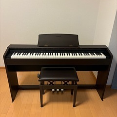 【お譲りします】電子ピアノ CASIO PX-770BN オーク...