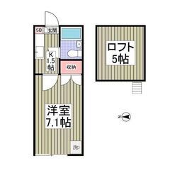 KS🌸初期費用5万円✨敷金ゼロ✨礼金ゼロ✨仲介手数料ゼロ✨東武鉄...