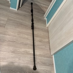 カーテンレール　ブラウン　丸型用 170〜最長340㎝