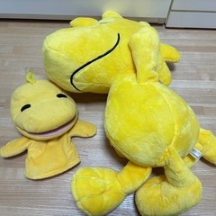 スヌーピー＆ウッドストックぬいぐるみセット♡の画像