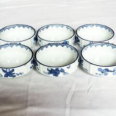 有田焼 鍋島寿山 小鉢 6客 美品