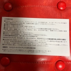 スパリゾートハワイアンズ  入場券の画像