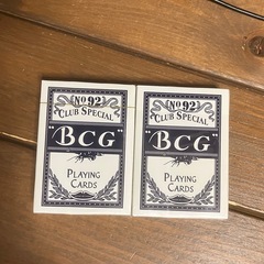 BCGトランプ　2セット
