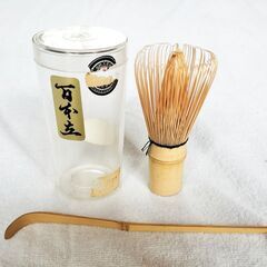 茶道具 茶筅 茶匙 百本立 抹茶点て お稽古用 茶道