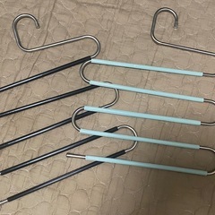 【無料で差し上げます】多機能S字ハンガー　2本セット/ ボトムハ...