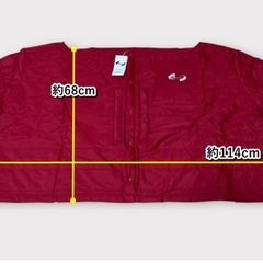 【新品】2人用 屋外 観戦用 コート 収納袋付き 野外 防寒の画像