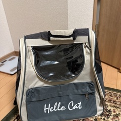 折りたたみ式ネコ用キャリーバックパック(バッグ)