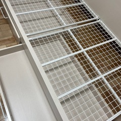 本棚付きベットの画像