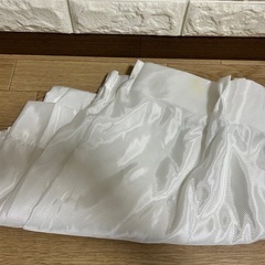 白　レースカーテン　1枚