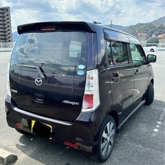 【マツダ AZワゴン（スズキ ワゴンR OEM）特別仕様車 カスタムスタイルXSリミテッド】平成24年式／ミステリアスバイオレットパール／175,000kmの画像