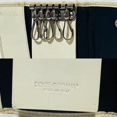 希少 DOLCE&GABBANA キーケース 6連 付属品完備 難ありの画像