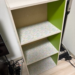 3段カラーボックス