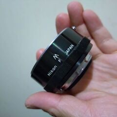 美品　希少なFマーク　Nikon M　接写リング エクステンショ...