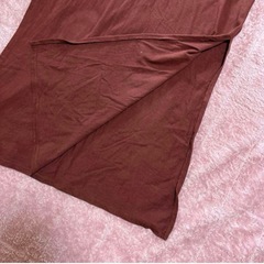 【一枚で決まるTシャツワンピース】リラックス ロングTシャツ Mの画像