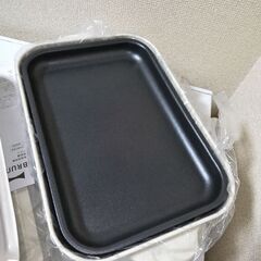 新品未使2024年製　BRUNO コンパクトホットプレート＋セラミックコート鍋の画像