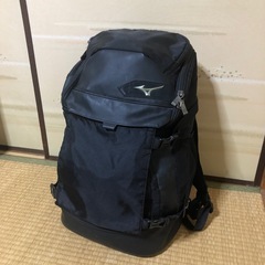 MIZUNO ブラック　バックパック グローバルエリート