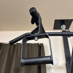 TEDDY WORKS 日本製 ロールハンドル 2個セット 筋トレ器具 筋トレマシン 筋トレ 家トレ 懸垂 チンニング シーリングマウント 金属の画像