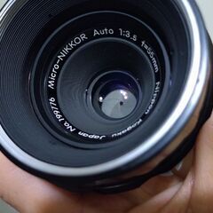 優良品　Micro-NIKKOR　AUTO　55mm F3.5