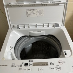 東芝 洗濯機 4.5kg（2018年製）比較的美品／禁煙・ペットなしの画像