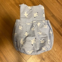 Jacadi 鳥柄ロンパース 12M かもめ　ジャカディ