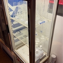 サッポロビール　レトロ冷蔵庫　業務用ショーケースの画像