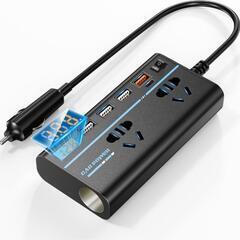 【新品】カーインバーター 200W 車載インバーター コンバータ...