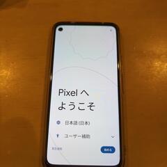 Google Pixel4a クリアケース付