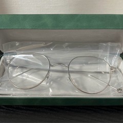 ブルーライトカットメガネ シルバーメタルオクタゴナルメガネ 伊達...