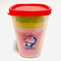 【海外限定】 ドラえもん プラスチックコップセット 4色の画像